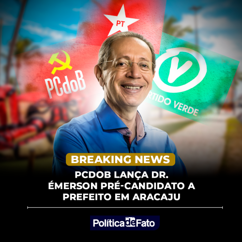 PCdoB lança Dr. Émerson pré-candidato a prefeito de Aracaju