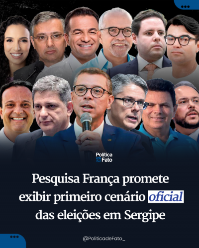 Instituto França promete exibir primeiro cenário oficial das eleições em Sergipe
