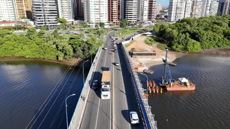 Prefeitura de Aracaju realiza alterações de trânsito na região da ponte Godofredo Diniz; saiba o que muda