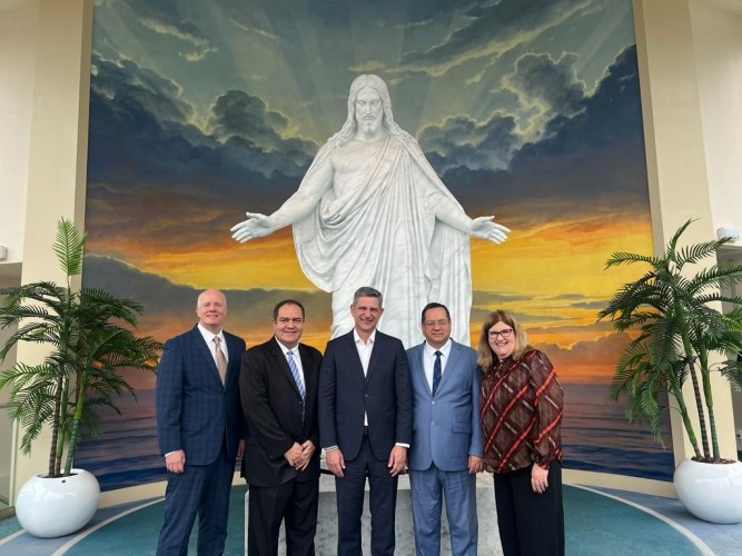 Rogério Carvalho encontra lideranças da Igreja Jesus Cristo dos Santos dos Últimos Dias