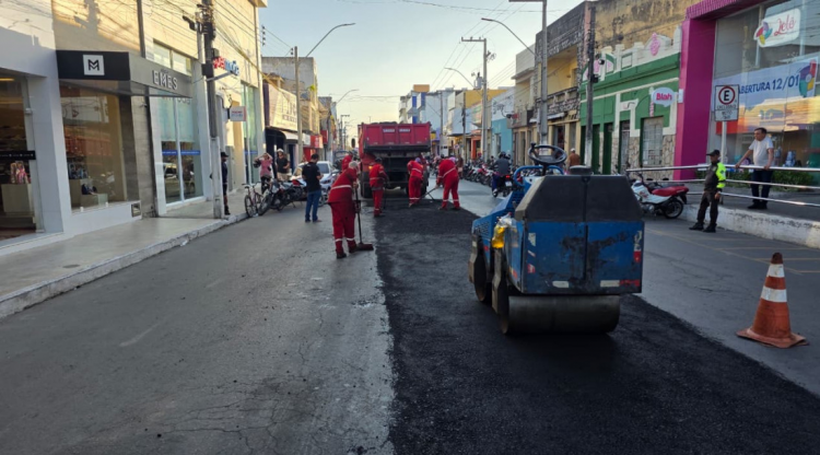 Governo de Sergipe intensifica recuperação asfáltica em Tobias Barreto