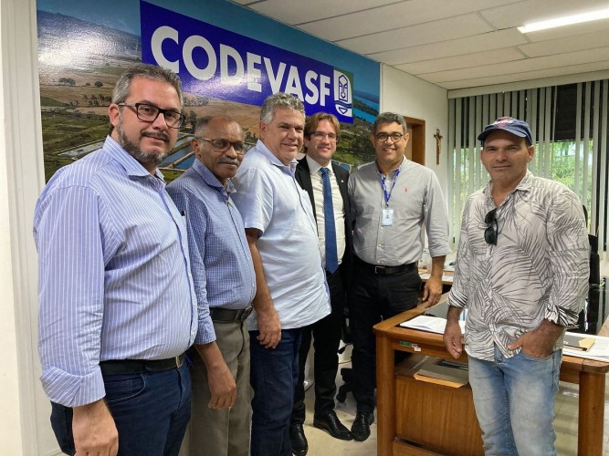 Codevasf recebe demandas do deputado Marcelo Sobral para Itaporanga e Salgado