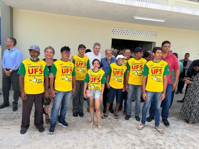 Vereador Artur do PT comemora anúncio da UFS em Estância