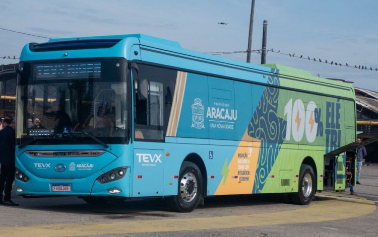 Ônibus elétrico em Aracaju: confira itinerário para os próximos 10 dias