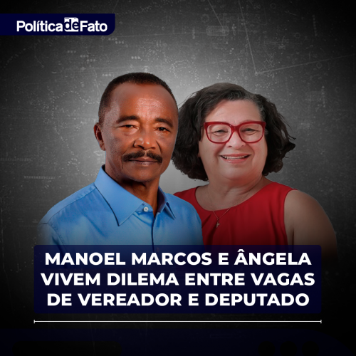Ângela e Manoel Marcos vivem dilema entre vagas de vereador e deputado