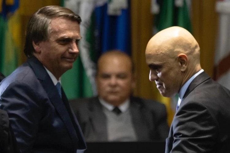 TSE nega pedido que impediria Alexandre de Moraes de julgar Bolsonaro