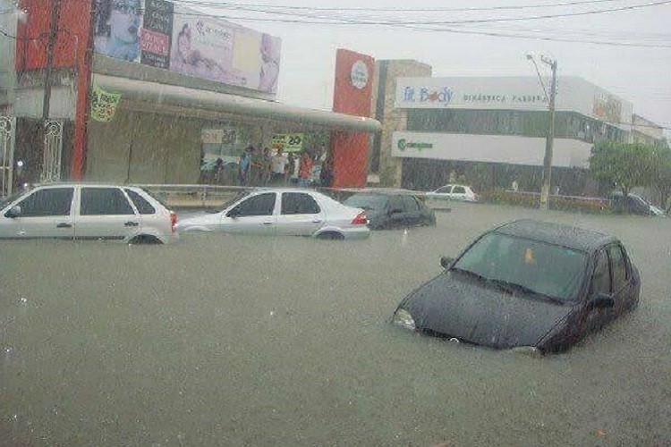 Defesa Civil emite alerta a população da Grande Aracaju devido as chuvas fortes