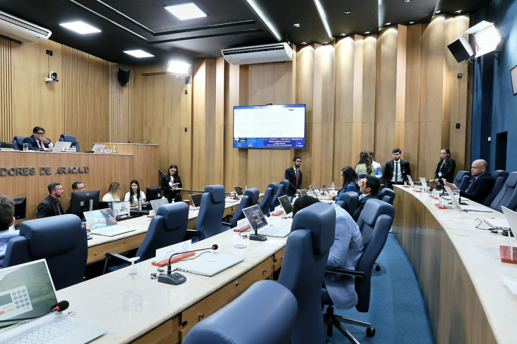 Câmara de Aracaju aprova conjunto de projetos na área da segurança, inclusão e meio ambiente