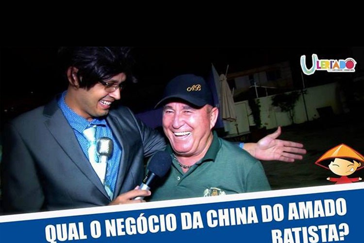 Uleriado estreia no SergipeNet trazendo entrevista com Amado Batista