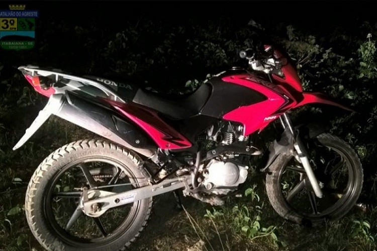 Polícia recupera moto no município de Itabaiana