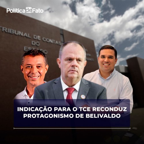 Indicação para o TCE reconduz protagonismo de Belivaldo