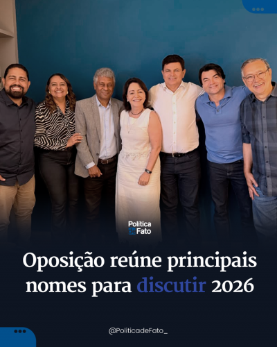 Oposição reúne principais nomes para discutir 2026