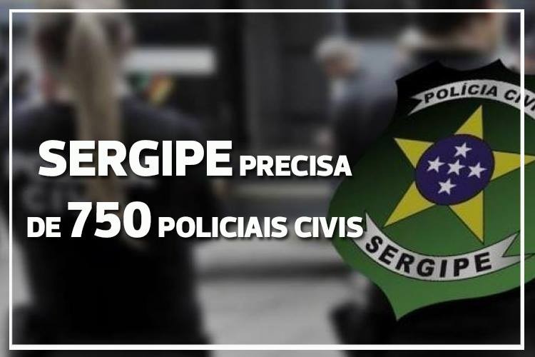 Número de policiais civis de Sergipe é quase 50% menor que o ideal