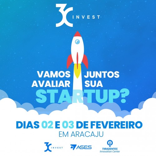 Evento para Startups sergipanas acontecerá nos dias 02 e 03 de fevereiro em Aracaju